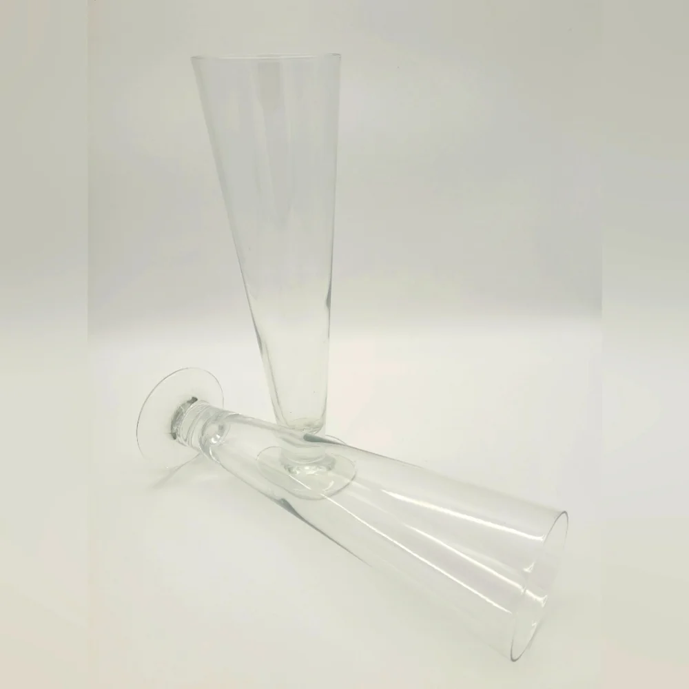 Pilsner glasses set of 2 11” tall